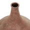 20" Copper Metal Distressed Textured Ombre Vase